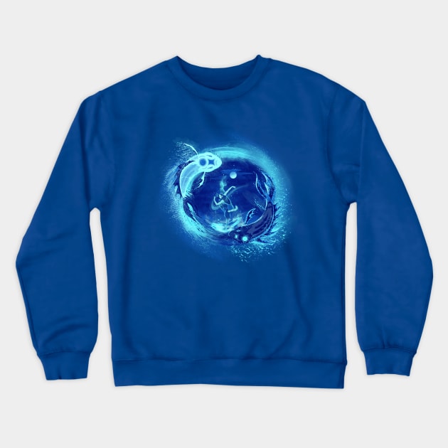 Sea Dancer Crewneck Sweatshirt by Ionfox